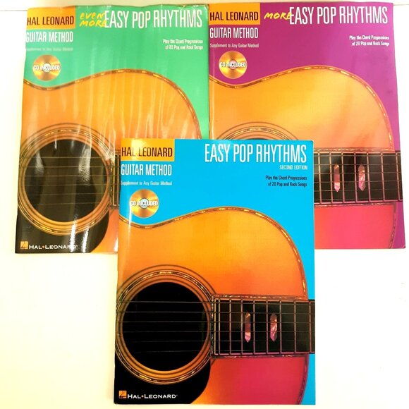 Hal Leonard Guitar Method Complete Edition Books 1, 2, 3, 12 x 9 Songbook - Picture 1 of 6